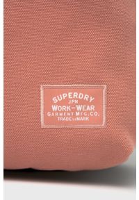 Superdry plecak damski kolor różowy duży gładki. Kolor: różowy. Wzór: gładki #4
