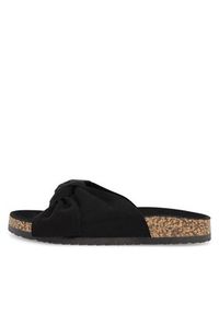 DeeZee Klapki WSLS19-02 Czarny. Kolor: czarny. Materiał: materiał #8