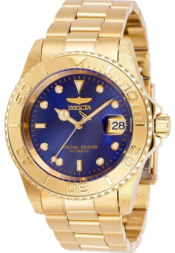 Zegarek Invicta Zegarek marki Invicta model 306 kolor Zółty. Akcesoria męski. Sezon: Cały rok NoSize