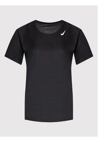 Nike Koszulka techniczna Race DD5927 Czarny Slim Fit. Kolor: czarny. Materiał: syntetyk #5