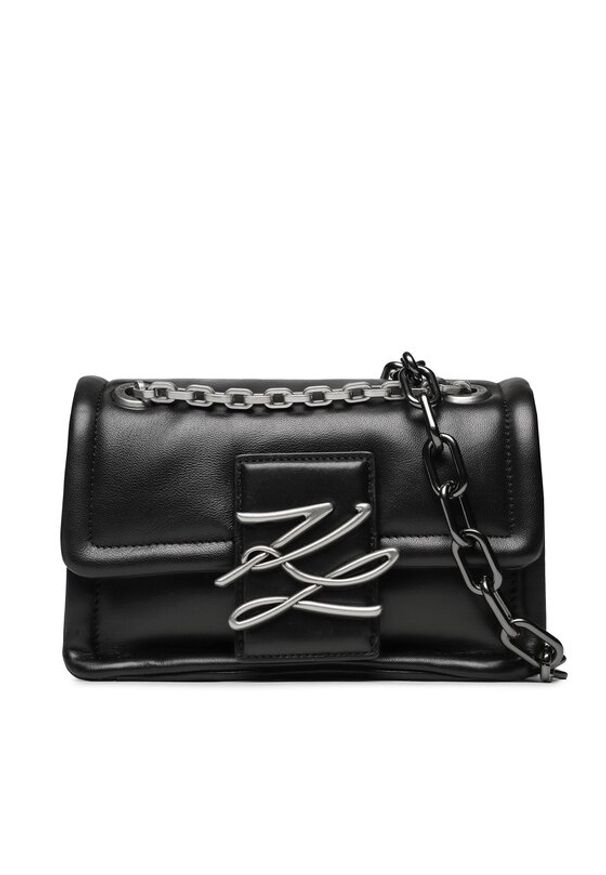 Karl Lagerfeld - KARL LAGERFELD Torebka 226W3050 Czarny. Kolor: czarny. Materiał: skórzane