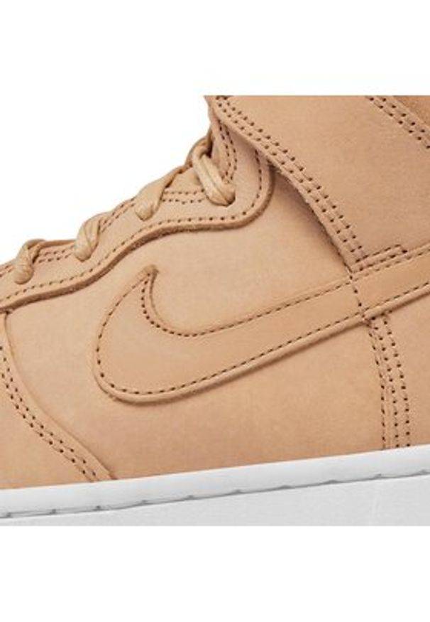 Nike Sneakersy Dunk High Prm Mf DX2044 201 Beżowy. Kolor: beżowy. Materiał: skóra, nubuk