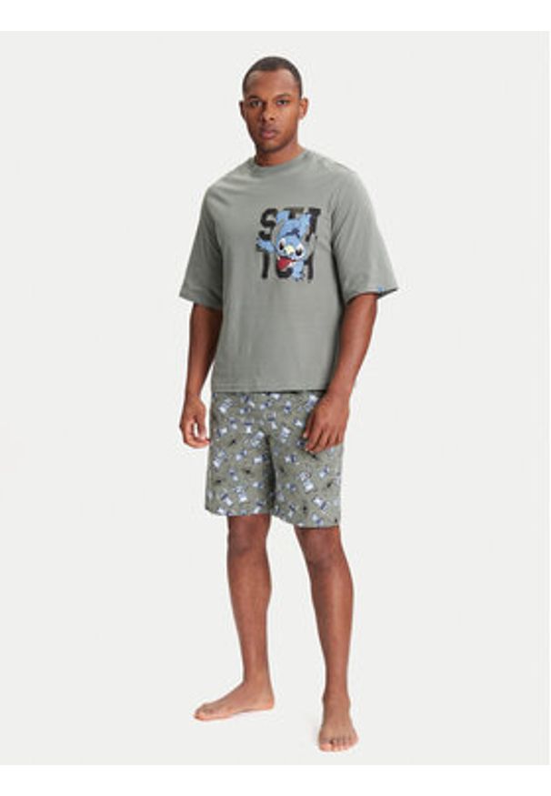 United Colors of Benetton - United Colors Of Benetton T-Shirt 30964M01Y Szary Relaxed Fit. Kolor: szary. Materiał: bawełna