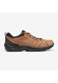 Decathlon - Buty do chodzenia męskie Newfeel Nakuru Comfort. Okazja: na co dzień. Kolor: wielokolorowy, czarny, brązowy. Materiał: kauczuk, skóra, nubuk. Szerokość cholewki: normalna. Sport: turystyka piesza