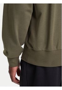 Adidas - adidas Bluza Essentials Big Logo JE8892 Khaki Regular Fit. Kolor: brązowy. Materiał: bawełna