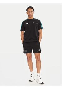Adidas - adidas T-Shirt Mercedes - AMG Petronas Formula One Team DNA JV5425 Czarny Regular Fit. Kolor: czarny. Materiał: bawełna #5