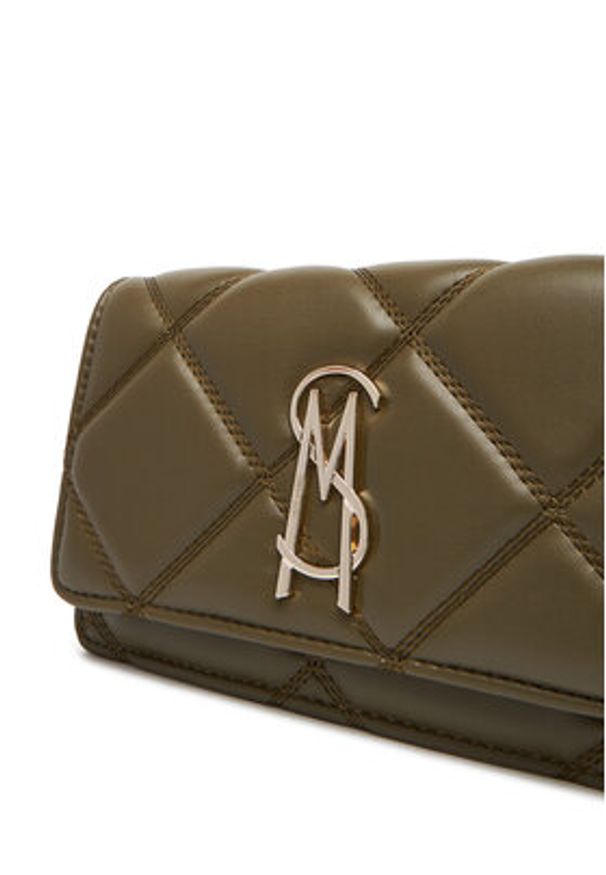 Steve Madden Torebka BENDUE SM13001105 Zielony. Kolor: zielony. Materiał: skórzane