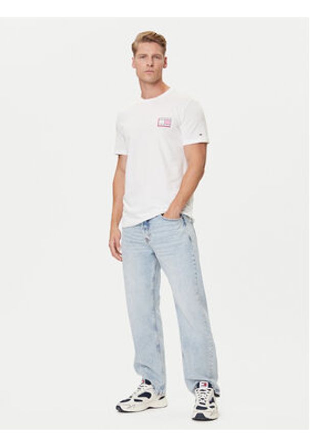 Tommy Jeans Jeansy Otis DM0DM21226 Niebieski Straight Fit. Kolor: niebieski