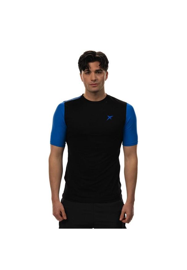 DROP SHOT - Camiseta Drop Shot Aker. Kolor: czarny