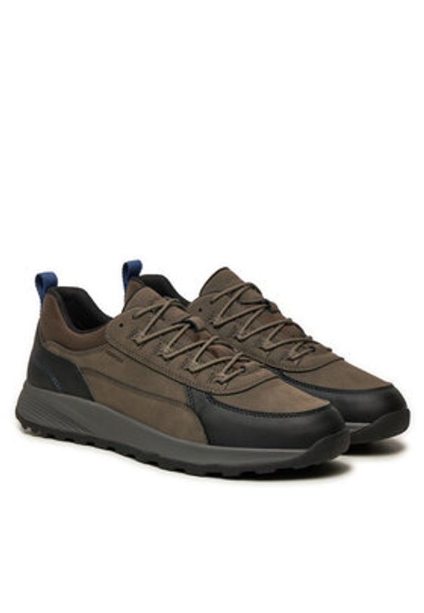 Geox Sneakersy U46EYA 0EK50 C1381 Szary. Kolor: szary. Materiał: skóra