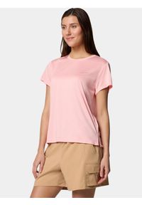 columbia - Koszulka techniczna damska Columbia BlueVista Hill Short Sleeve Crew. Kolor: różowy