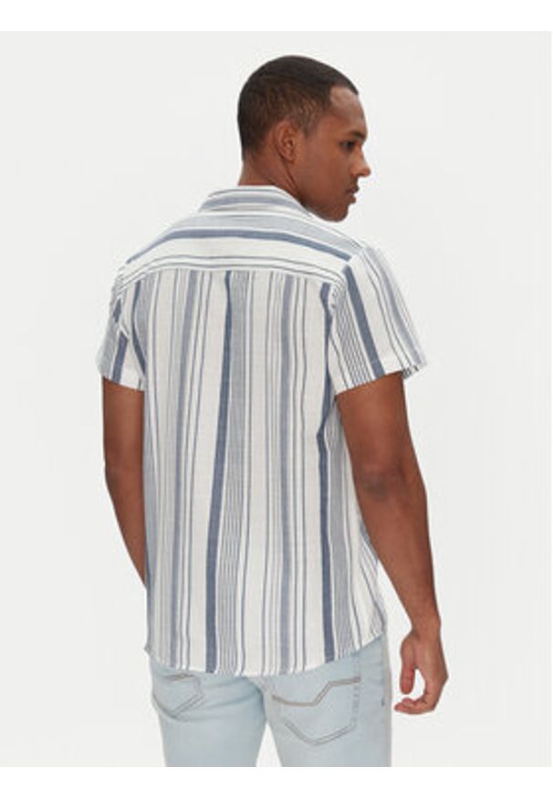 INDICODE Koszula INLindos 20-531 Biały Regular Fit. Kolor: biały. Materiał: bawełna