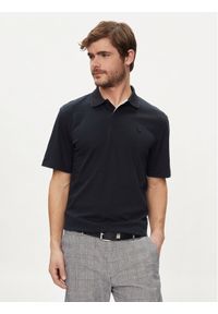 Jack & Jones Polo Crodney 12251180 Granatowy Regular Fit. Typ kołnierza: polo. Kolor: niebieski. Materiał: syntetyk, bawełna #1