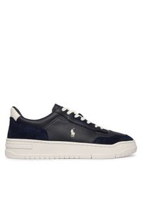 Polo Ralph Lauren Sneakersy 809P07527003 Granatowy. Kolor: niebieski. Materiał: zamsz, skóra #1