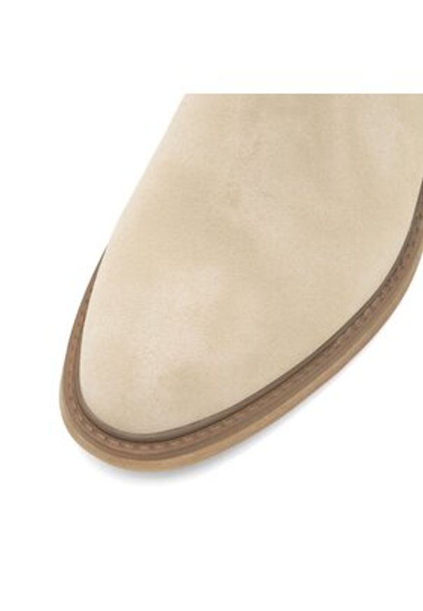 Mustang Kowbojki 1478-506 Beżowy. Kolor: beżowy. Materiał: materiał