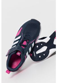 adidas Performance Buty dziecięce Fai2Go FX2933 kolor granatowy. Nosek buta: okrągły. Zapięcie: rzepy. Kolor: niebieski. Materiał: guma. Sport: bieganie #5