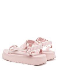 Tommy Jeans Sandały Tjw Eva Sandal EN0EN02747 Różowy. Kolor: różowy. Materiał: materiał
