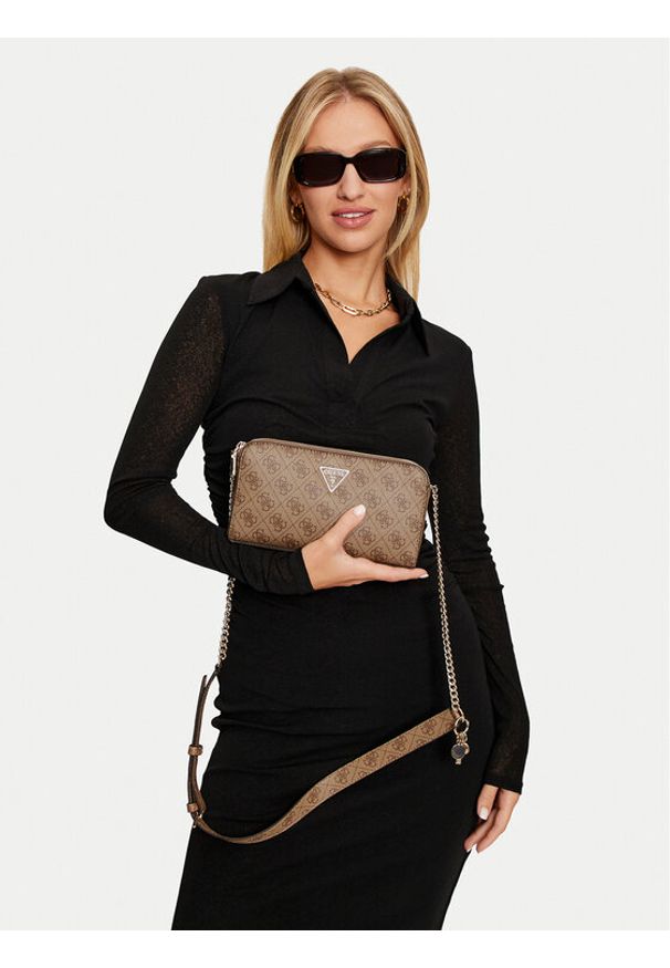 Guess Torebka HWESG9 51012 Beżowy. Kolor: beżowy. Materiał: skórzane