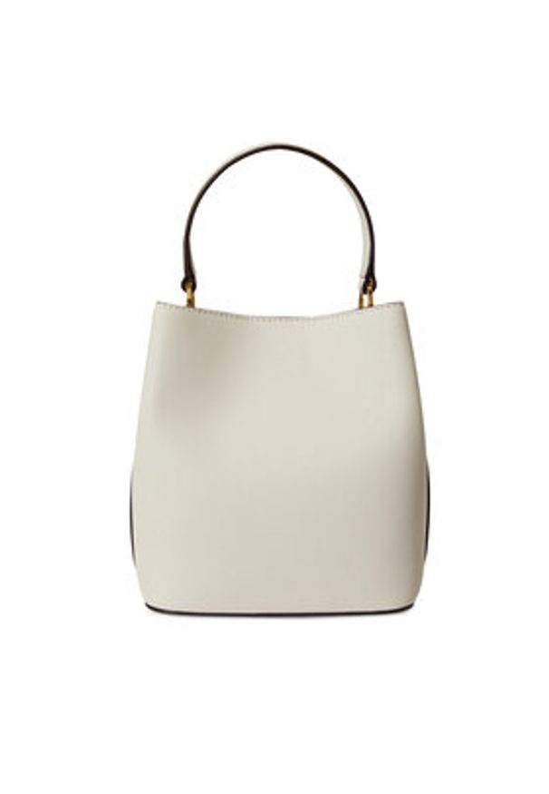 Lauren Ralph Lauren - LAUREN RALPH LAUREN Torebka 431969365018 Kremowy. Kolor: kremowy. Materiał: skórzane