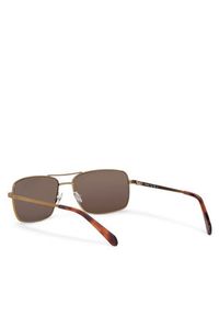 Fossil Okulary przeciwsłoneczne 3161/G/S 207347 Złoty. Kolor: złoty