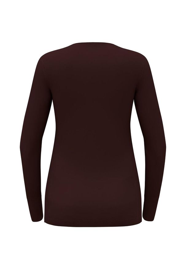 Bluza termoaktywna damska Odlo Merino 260 BL Top Crew Neck LS. Kolor: czerwony