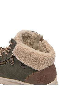 Rieker Trzewiki CEO-L7701-54 Zielony. Kolor: zielony. Materiał: zamsz, skóra #4