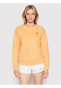 Levi's® Bluza Standard Fleece 24688-0053 Pomarańczowy Regular Fit. Kolor: pomarańczowy. Materiał: bawełna #1