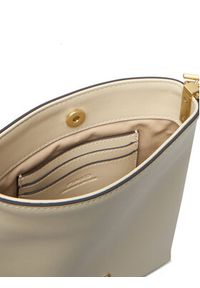 Pinko - PINKO Torebka Flat Satchel AI 25-26 PCPL 105352 A0QO Écru. Kolor: kremowy. Materiał: skórzane #5