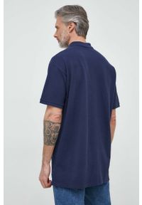 Polo Ralph Lauren polo bawełniane kolor granatowy z aplikacją. Typ kołnierza: polo. Kolor: niebieski. Materiał: bawełna. Długość: krótkie. Wzór: aplikacja #2
