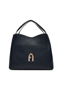 Furla Torebka Primula L Hobo WB00453-HSF000-2676S-9035 Granatowy. Kolor: niebieski. Materiał: skórzane