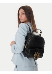 Just Cavalli Plecak 80RA4BA5 ZSA89 Czarny. Kolor: czarny. Materiał: skóra #1