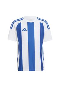 Adidas - Koszulka dla dzieci adidas. Kolor: wielokolorowy, niebieski, biały. Sport: piłka nożna #1