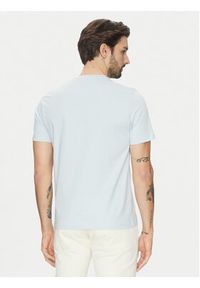 Guess Jeans T-Shirt M5GI55 K8FQ4 Błękitny Regular Fit. Kolor: niebieski. Materiał: bawełna #3
