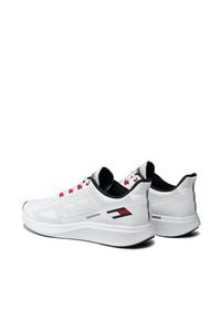 TOMMY HILFIGER - Tommy Hilfiger Sneakersy Ts Pro 2 FD0FD00030 Biały. Kolor: biały. Materiał: materiał #7