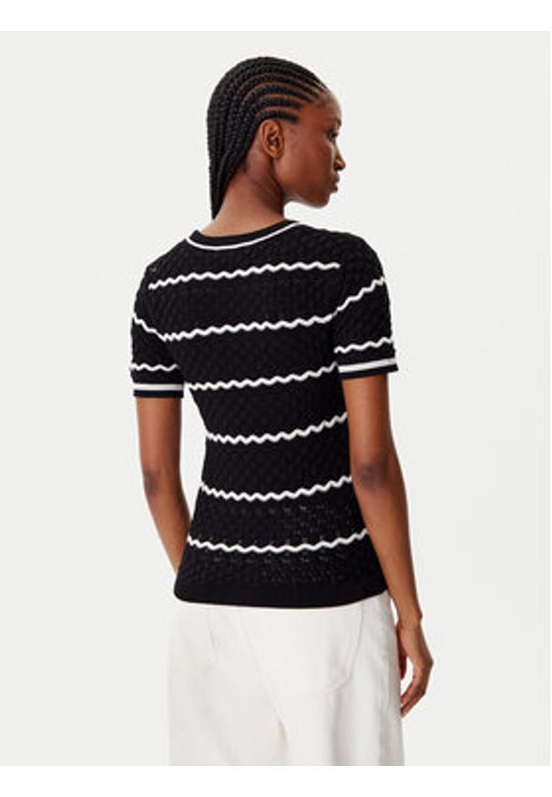 Morgan Sweter 252-MCLEMA Czarny Regular Fit. Kolor: czarny. Materiał: syntetyk