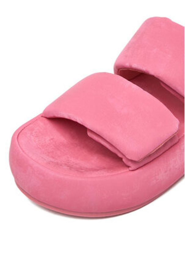 Juicy Couture Klapki CEO-WSS21515-06 Różowy. Kolor: różowy. Materiał: materiał