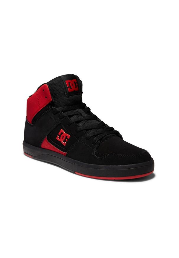 DC Shoes - Buty dla Mężczyzn DC CURE. Kolor: czerwony, różowy, wielokolorowy. Materiał: poliester, skóra, materiał, syntetyk. Szerokość cholewki: normalna