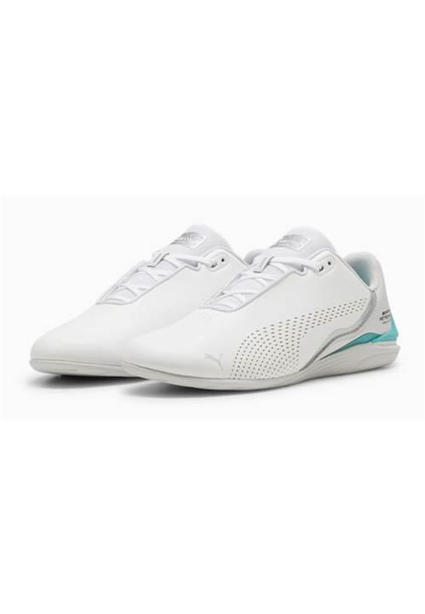 Buty do chodzenia męskie Puma Mapf1 Drift Cat Decima Motosport. Kolor: biały. Materiał: materiał, syntetyk. Szerokość cholewki: normalna. Sport: turystyka piesza