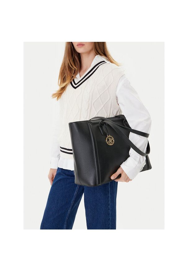 Torebka Beverly Hills Polo Club. Kolor: czarny