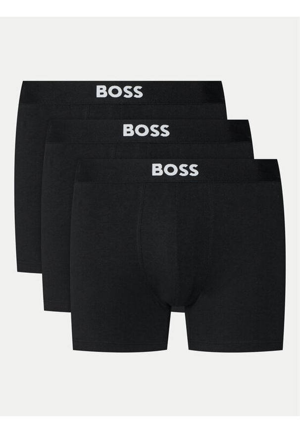 BOSS Komplet 3 par bokserek 50544272 Czarny. Kolor: czarny. Materiał: bawełna