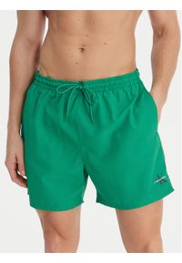 Calvin Klein Swimwear Szorty kąpielowe LV00N61045 Zielony. Kolor: zielony. Materiał: syntetyk #1
