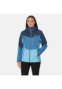 Carletta VII Regatta damska trekkingowa kurtka 3 w 1 LED membrana. Kolor: niebieski. Sport: turystyka piesza #1
