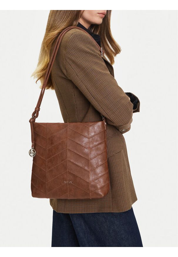 Lasocki Torebka C-LSK-K-019-06 Brązowy. Kolor: brązowy