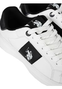 U.S. Polo Assn. Sneakersy "Jewel 008M" | S21615 | Jewel 008M | Mężczyzna | Biały. Kolor: biały. Materiał: skóra ekologiczna. Wzór: nadruk, aplikacja #4