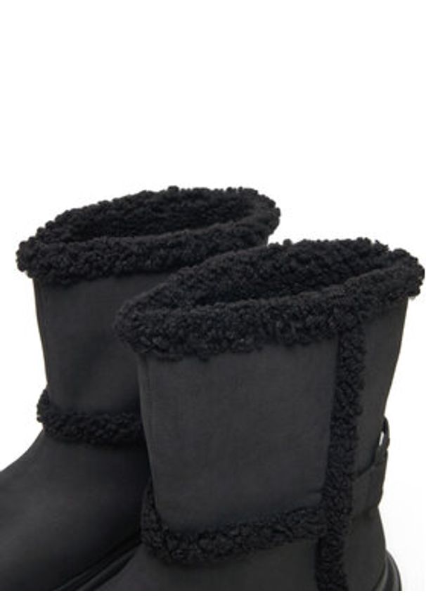 TwinSet - TWINSET Śniegowce 242TGT190 Czarny. Kolor: czarny. Materiał: materiał