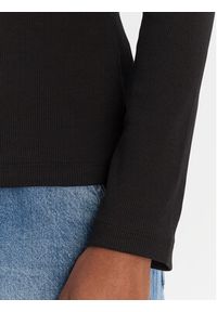 Calvin Klein Jeans Bluzka LV047E201G Czarny Regular Fit. Kolor: czarny. Materiał: bawełna #4