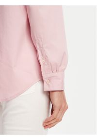 United Colors of Benetton - United Colors Of Benetton Koszula 54KXDQ0B2 Różowy Oversize. Kolor: różowy. Materiał: bawełna #4