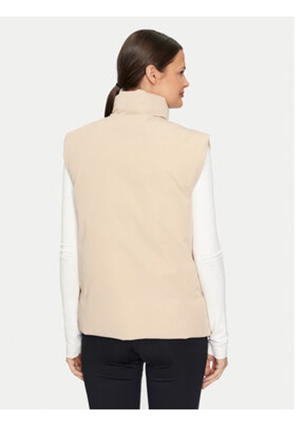 Guess Bezrękawnik Aurelie V4YL00 WG982 Beżowy Regular Fit. Kolor: beżowy. Materiał: syntetyk. Długość rękawa: bez rękawów
