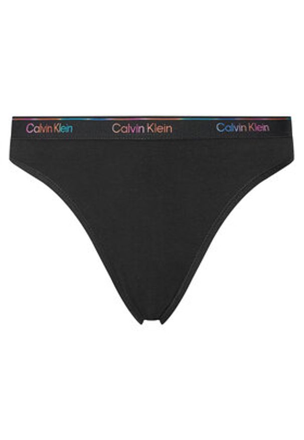 Calvin Klein Underwear Komplet 5 par fig klasycznych LV00QD5323 Kolorowy. Materiał: bawełna. Wzór: kolorowy