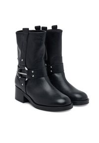Karl Lagerfeld - KARL LAGERFELD Botki Brooklyn KL41770 Czarny. Kolor: czarny. Materiał: skóra #4